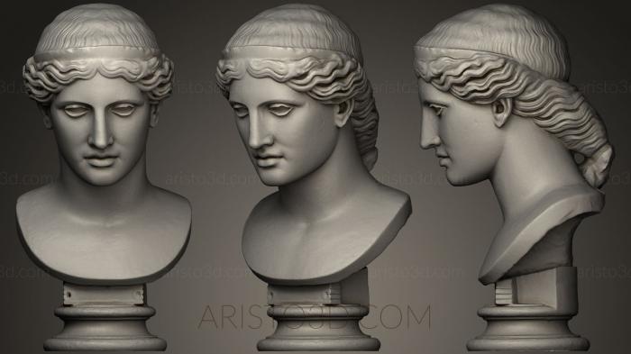 Busts and heads antique and historical (BUSTA_0209) 3D model for CNC machine